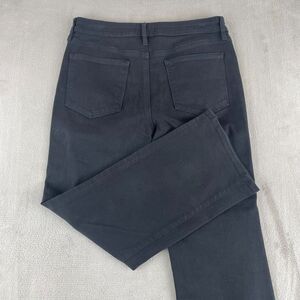 Athleta Flex Kick Flare Jean Women 8 Black Sculptek Commuting Work Travel